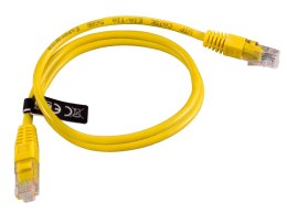 Kabel UTP CAT 5E PATCHCORD 1m żółty EB273Y ESPERANZA (X)