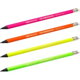 Ołówek z gumką BIC Evolution Fluo 655 HB 942882
