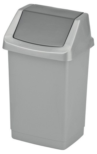 Kosz uchylny CLICK-IT 25L CURVER szary/grafit Kosz uchylny CLICK-IT 25L CURVER szary/grafit