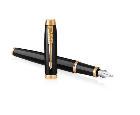 Pióro wieczne (F) PARKER IM BLACK LACQUER GT 1931645, giftbox Pióro wieczne (F) PARKER IM BLACK LACQUER GT 1931645, giftbox