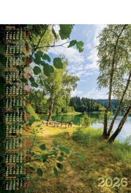 Kalendarz Plakatowy B-1, P06 - JESIEŃ 2026 TELEGRAPH