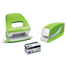 Zszywacz elektryczny na baterie WOW, zielony, 3 lata gwarancji, 10 kartek 55661054