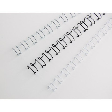 Grzbiety drutowe GBC A4 21L 14mm SLV (100szt) IB161438 (X) Grzbiety drutowe GBC A4 21L 14mm SLV (100szt) IB161438 (X)