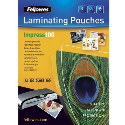 Folie do laminacji błyszczące A3 100mic. 5351205 FELLOWES Folie do laminacji błyszczące A3 100mic. 5351205 FELLOWES