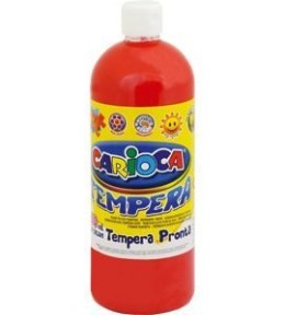 Farba tempera 1000 ml, czerwony CARIOCA 170-1444/170-2643