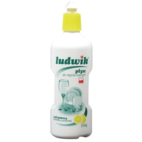 LUDWIK Płyn do mycia naczyń 450g cytrynowy 028850