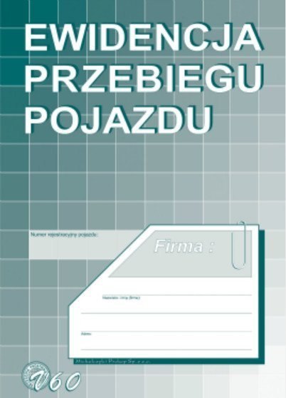 V-60 Ewidencja przebiegu pojazdu MICHALCZYK&PROKOP