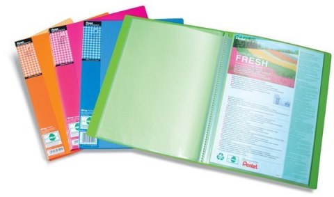 Album ofertowy FRESH, 20 kieszeni różowy DCF542-P PENTEL (X)