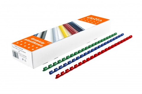 Grzbiety do bindowania DOTTS 14 mm niebieskie, opakowanie 100 szt. Grzbiety do bindowania DOTTS 14 mm niebieskie, opakowanie 100 szt.