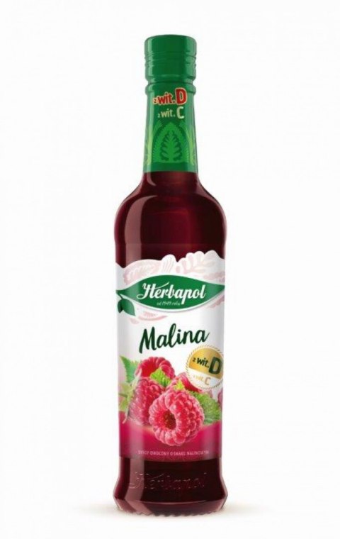 Syrop HERBAPOL Owocowa Spiżarnia malina 420ml