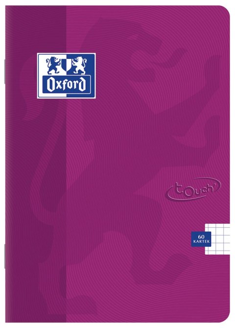 Zeszyt A4 60k, kratka z marginesem, OXFORD, TOUCH 400074878 Zeszyt A4 60k, kratka z marginesem, OXFORD, TOUCH 400074878