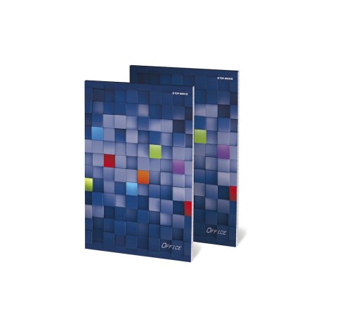 Blok notatnikowy Color 2.0 A6 50k 70g kratka niebieski 400146099 TOP-2000