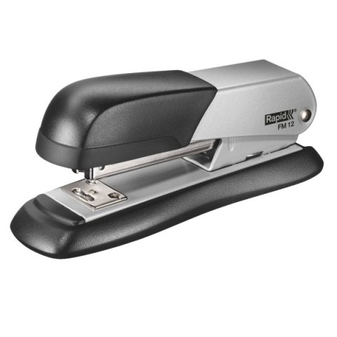 Zszywacz RAPID FM12 24-26/6 25kartek srebrny 5000274 metalowy Zszywacz RAPID FM12 24-26/6 25kartek srebrny 5000274 metalowy