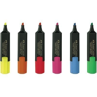 Zakreślacz TEXTLINER 48 Etui 6+2szt gratis FABER-CASTELL 154862 Zakreślacz TEXTLINER 48 Etui 6+2szt gratis FABER-CASTELL 154862