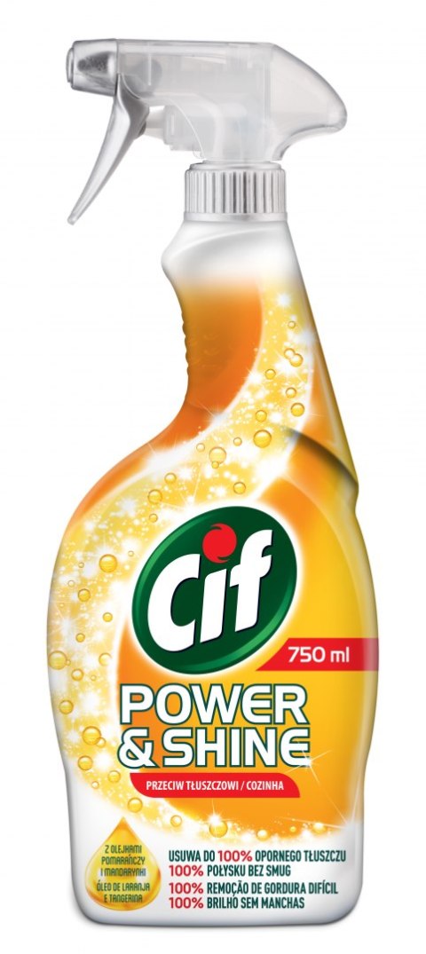 CIF Spray przeciw tłuszczowi 750ml 142342 CIF Spray przeciw tłuszczowi 750ml 142342