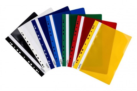 Skoroszyt DOTTS A4 twardy zawieszany granat(10szt) Skoroszyt DOTTS A4 twardy zawieszany granat(10szt)