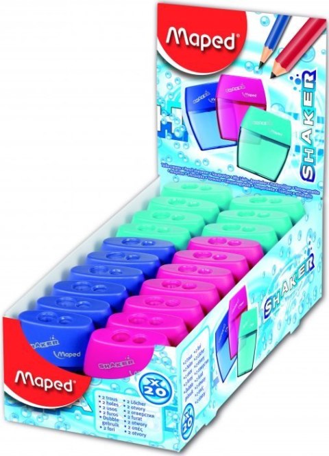 Temperówka SHAKER 2 z 2 otworami 534755 MAPED Temperówka SHAKER 2 z 2 otworami 534755 MAPED