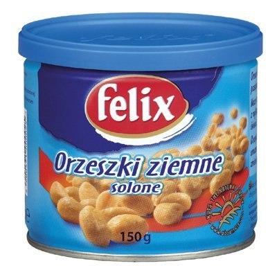 Orzeszki ziemne solone FELIX 140g puszka Orzeszki ziemne solone FELIX 140g puszka