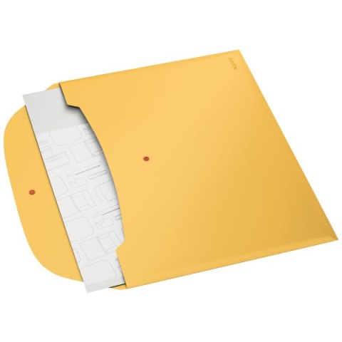 Teczka kopertowa z 2 przegródkami Leitz Cosy, żółta 47090019 Teczka kopertowa z 2 przegródkami Leitz Cosy, żółta 47090019