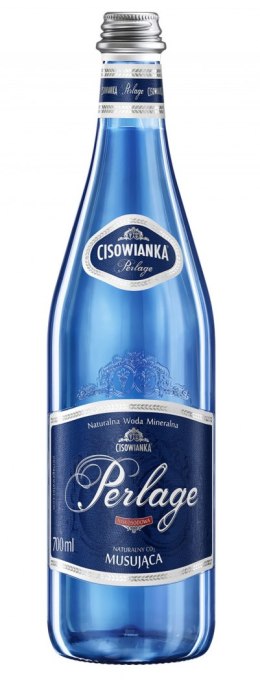 Woda CISOWIANKA 0.7l Perlage gazowana szkło