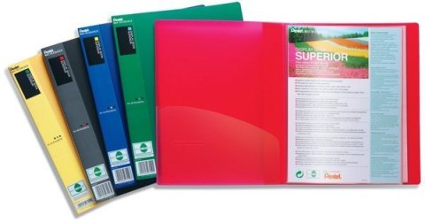 Album ofertowy SUPERIOR, 20 kieszeni czerwony DCF142-B PENTEL