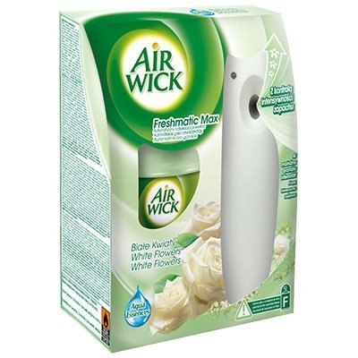 AIR WICK odświeżacz automat.doz.+wkład 250ml Kwiat Bawełny 044881