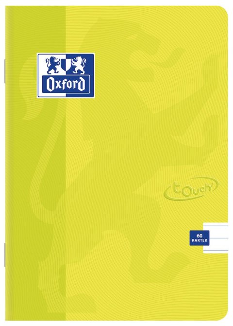 Zeszyt A5 60k, linia z marginesem, OXFORD, TOUCH 400074877 Zeszyt A5 60k, linia z marginesem, OXFORD, TOUCH 400074877