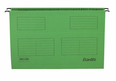 Teczka zawieszana STANDARD zielona BANTEX 100331436 Teczka zawieszana STANDARD zielona BANTEX 100331436