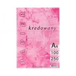 Papier kredowy A4 250g (100 arkuszy) KRESKA