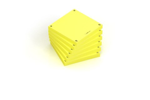 Bloczki samoprzylepne OXFORD spot notes 75x75 mm,6 x 80 kartek, żółty 400096929 Bloczki samoprzylepne OXFORD spot notes 75x75 mm,6 x 80 kartek, żółty 400096929