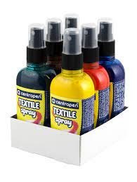 Farba do tkanin w sprayu Centropen Textile Spray 1139 MIX 911390601