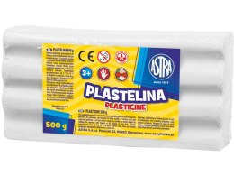 Plastelina Astra 500g biała, 303117002