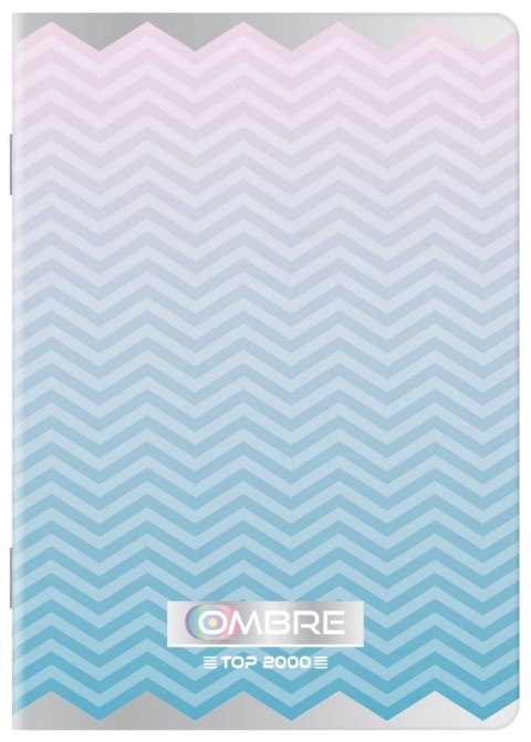 Zeszyt A5 60k, linia z marginesem, TOP 2000, OMBRE POWDER 400122089 Zeszyt A5 60k, linia z marginesem, TOP 2000, OMBRE POWDER 400122089