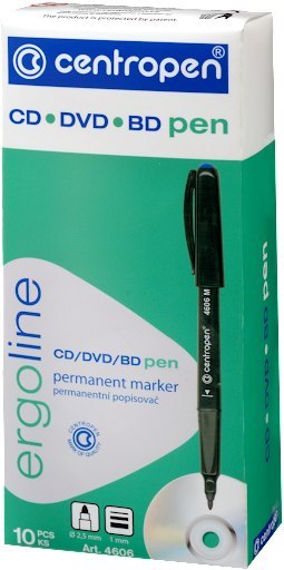 Marker do CD 4606/2606 zielony CENTROPEN