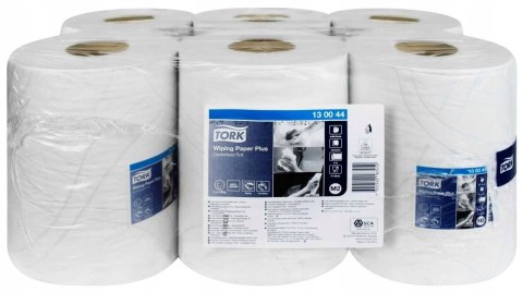 Ręcznik w roli Tork centralnego dozowania maxi, 2 warstwy, kolor biały, celuloza z makulaturą, długość 125 m. system M2 130044 Ręcznik w roli Tork centralnego dozowania maxi, 2 warstwy, kolor biały, celuloza z makulaturą, długość 125 m. system M2 130044