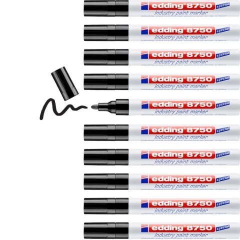 Marker EDDING 8750 czarny Marker EDDING 8750 czarny