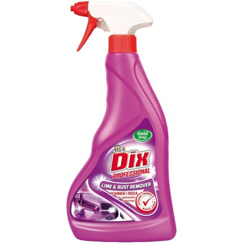 Płyn kamień i rdza spray 500ml DIX (3197) kuchnia łazienka Płyn kamień i rdza spray 500ml DIX (3197) kuchnia łazienka