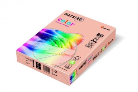 Pap.A4 160g łososiow.250a SA24 MAESTRO COLOR pastel