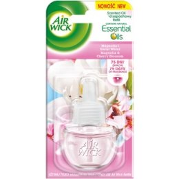 AIR WICK odświeżacz Elektryczny Magnolia i Kwiat Wiśni wkład 19 ml