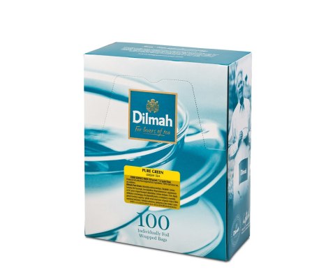 Herbata DILMAH PURE GREEN TEA 100 kopert x1,5g zielona Herbata DILMAH PURE GREEN TEA 100 kopert x1,5g zielona