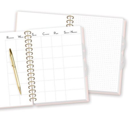 Organizer na spirali BUJO A5 224 80g TERAZO Interdruk Organizer na spirali BUJO A5 224 80g TERAZO Interdruk