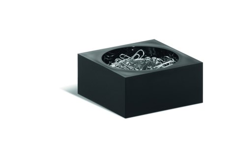 Dyspenser na spinacze czarny CUBO 75x75x35 772301 (X) Dyspenser na spinacze czarny CUBO 75x75x35 772301 (X)