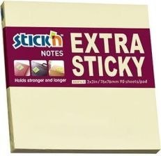 Notes sam.EXTRA STICKY 76x76 Żółty pastel 90 kartek STICK`N 21660 (X) Notes sam.EXTRA STICKY 76x76 Żółty pastel 90 kartek STICK`N 21660 (X)