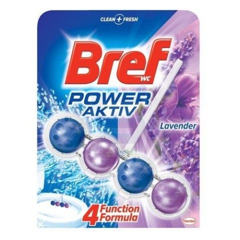 BREF Zawieszka WC POWER ACTIV 50g Lawenda kulki *956048