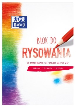 Blok rysowania OXFORD A4 20k 120G biały 400093195