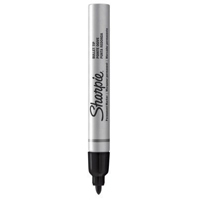 Marker permanentny Sharpie Metal small okrągły czarny S0945720