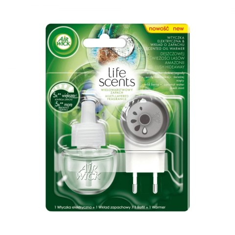 AIR WICK odświeżacz Elektryczny Deszczowa Świeżość Lasów Amazonii komplet 19ml 62984