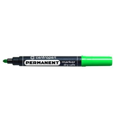 Marker 8810/8510 zielony okrągły DRY SAFE niewysychający CENTROPEN Marker 8810/8510 zielony okrągły DRY SAFE niewysychający CENTROPEN