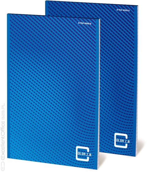 Blok_notatnikowy Color 2.0 A5 50k 70g kratka niebieski 400146151 TOP-2000