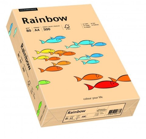 Papier xero kolorowy RAINBOW łosiosiowy R40 88042497 Papier xero kolorowy RAINBOW łosiosiowy R40 88042497